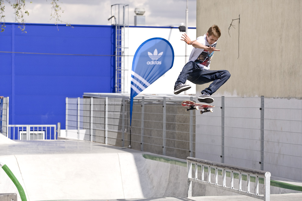 Jirka Hronek frontside flip / foto: Kac Jirka Hronek frontside flip / foto: Kac