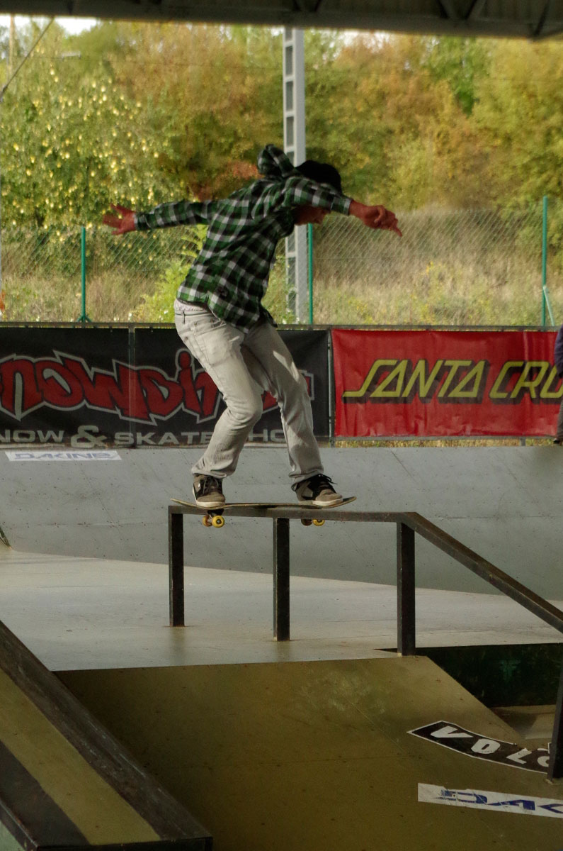 art__IGP3450+ Martin Kindl nollie frontside boardslide. / foto: Lukáš Doležal