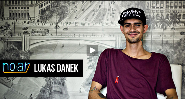 Lukáš Daněk a jeho brazilský profil. Lukáš Daněk a jeho brazilský profil.