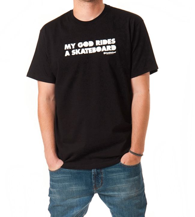 my-god-rides-a-skateboard Nabídka triček Horsefeathers pro dalšího vylosovaného.