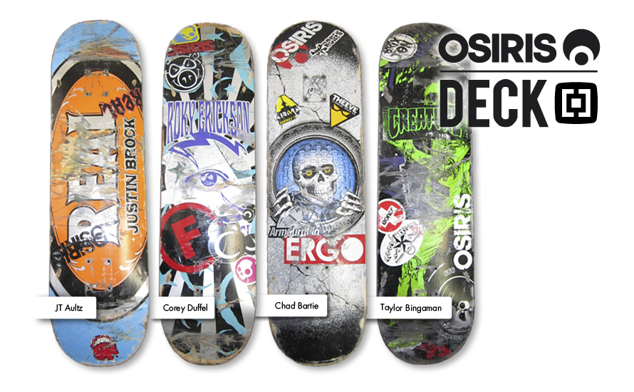 skate Osiris Decks.