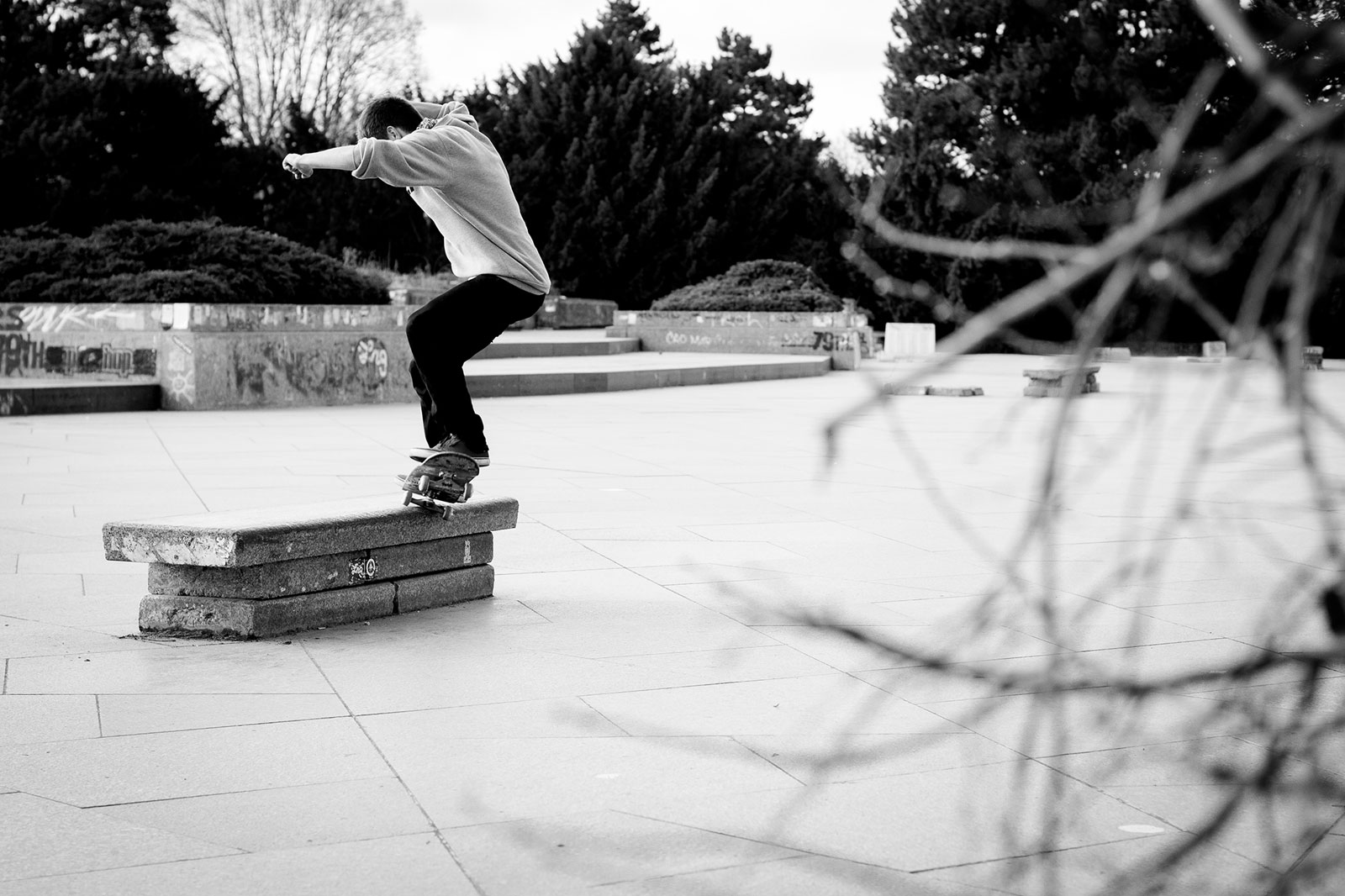 IMG_3078_II_fakie_fs_krux Fakie frontside crooked. / foto: Michal Jirák