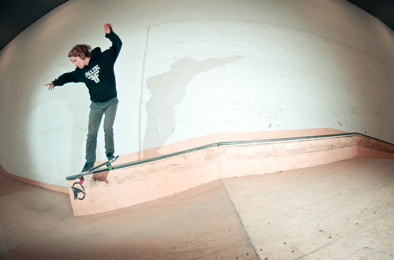 art_snow_brano_bs_smith Braňo Mrváň backside smithgrind. / foto: Vašek Žalud
