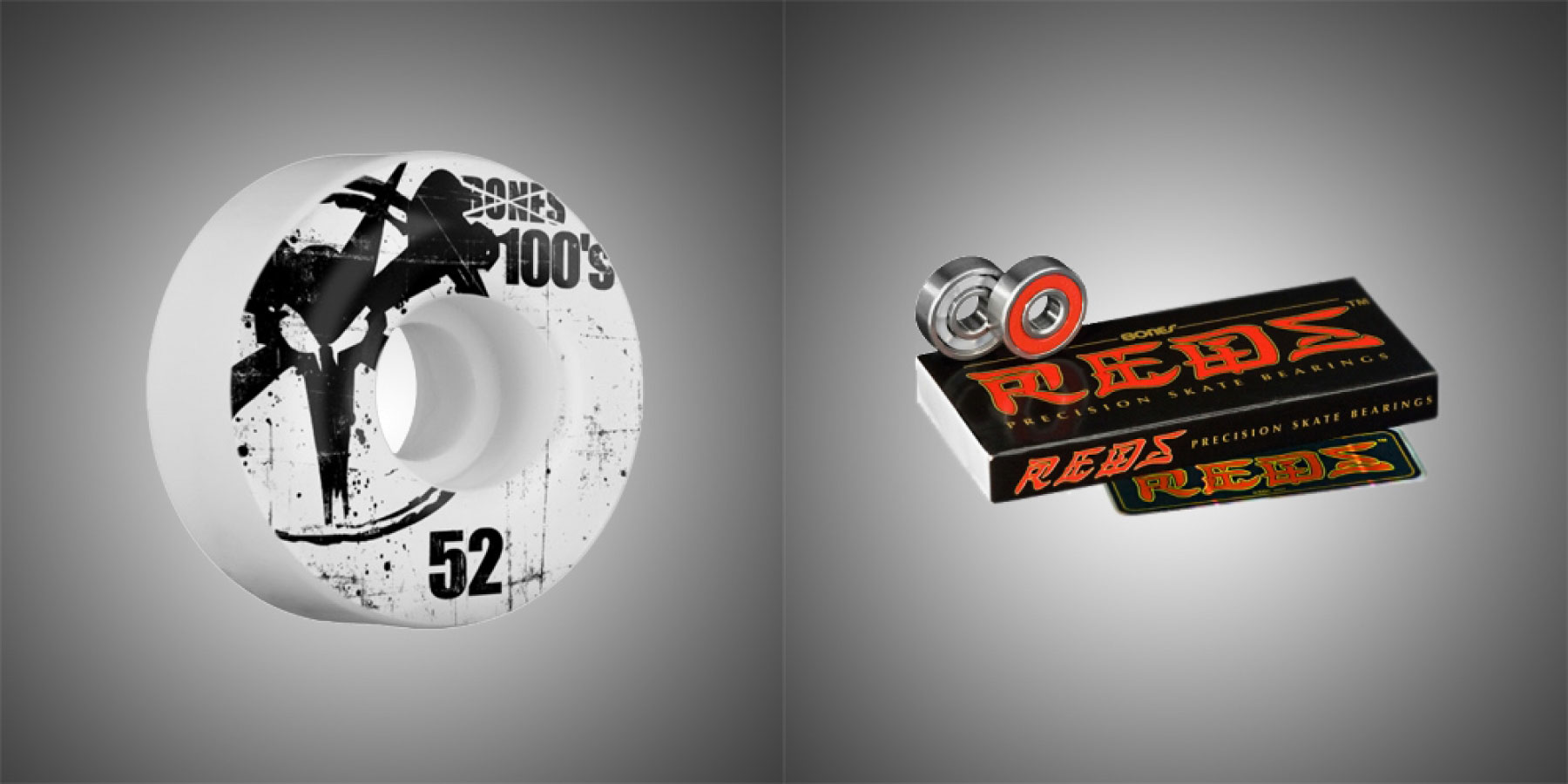 bones Kola Bones OG a Bones Bearings REDS.