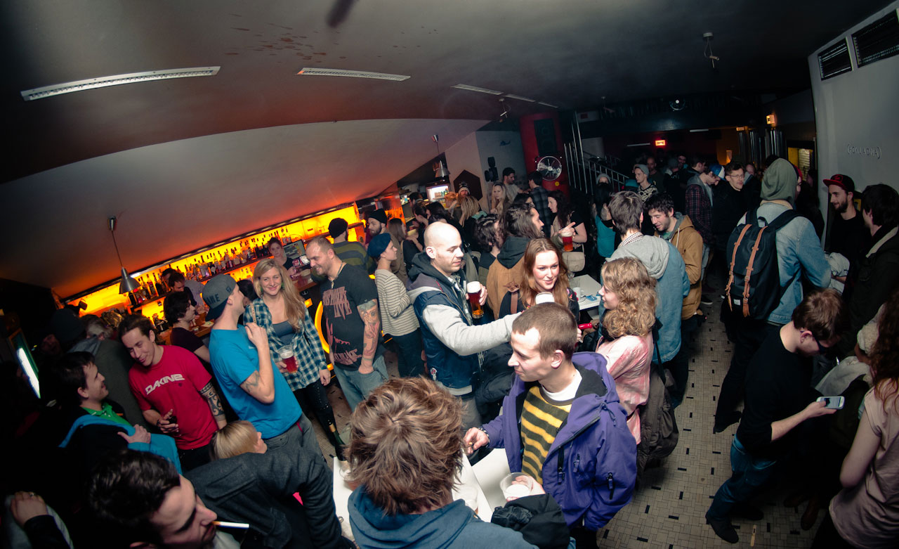 people Bar v Biu Oko zažil vskutku zajímavý večer. / foto: Vašek Žalud
