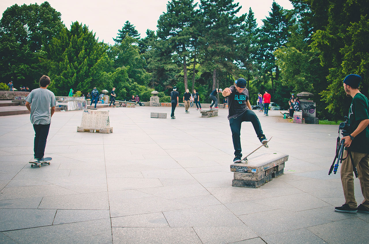 silva Roger Silva a jeho frontside bluntslide. foto: Vašek Žalud