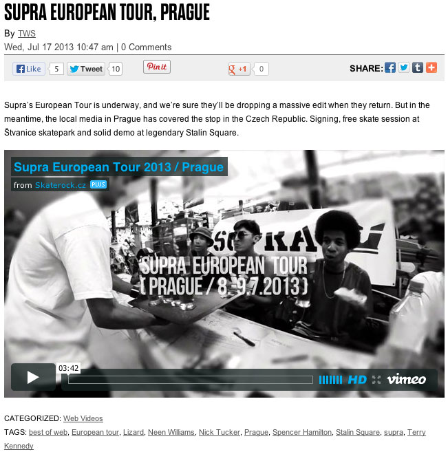 Skaterock video na TWS!