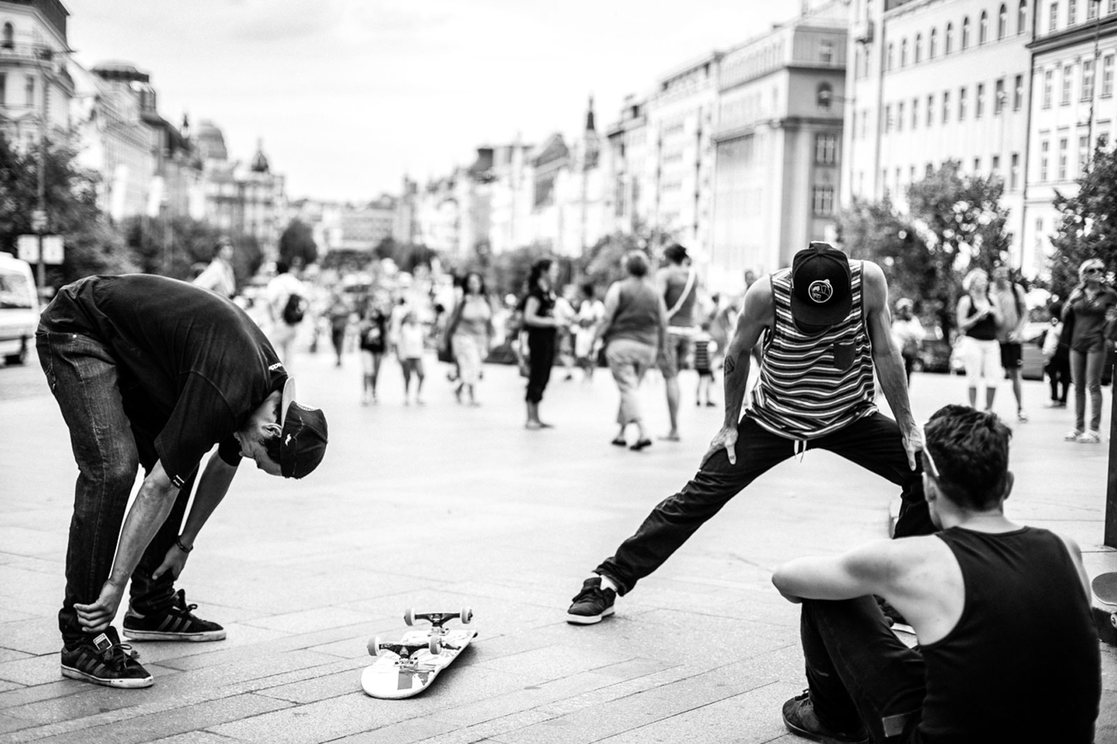Restart-meeting-Praha-153---stretching Stretching. / foto: Martin Moucha