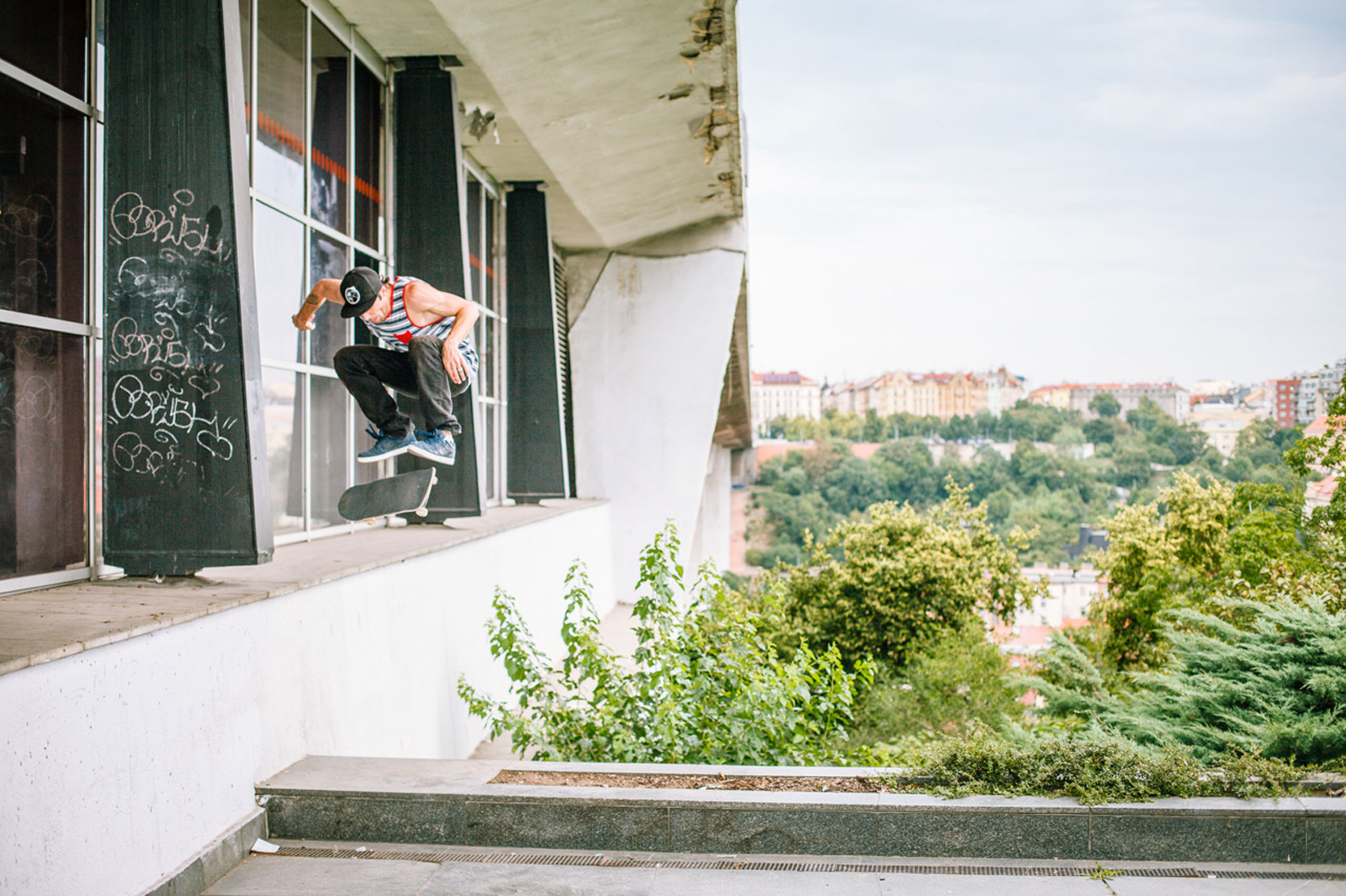Restart-meeting-Praha-232---Jirka-Puffer---kickflip Jirka Puffer kickflip. / foto: Martin Moucha