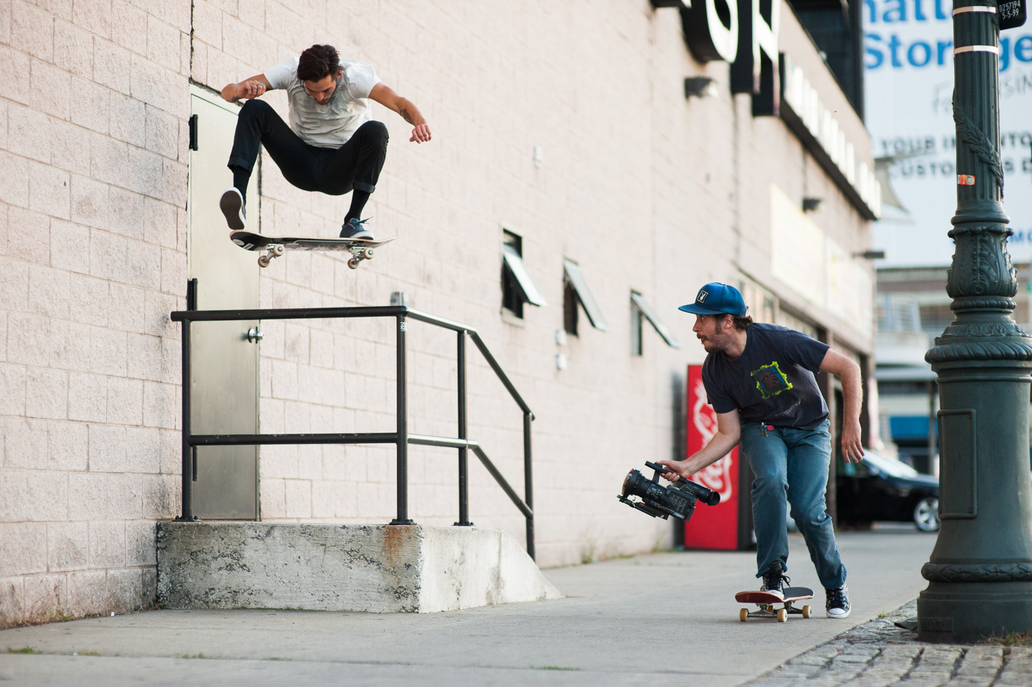 Dylan Rieder v menším fs flipu Dylan Rieder v menším fs flipu