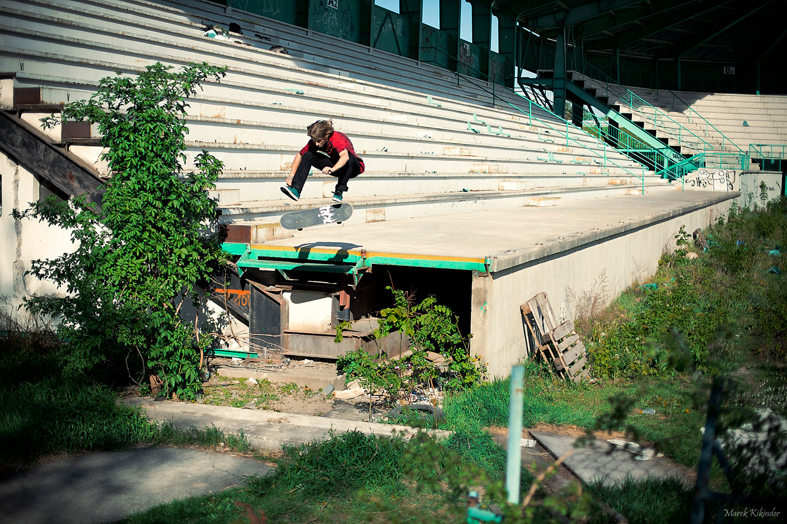 Braňo Mrváň frontside flip na fotce Marka Kikindera a report o videu Eláre.