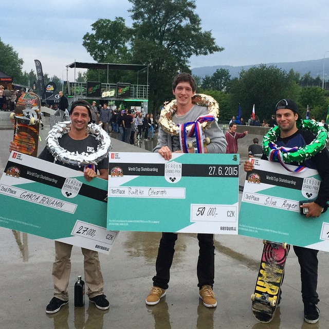 Zleva 2. Antonio, 1. Christoph a 3. Roger Zleva 2. Antonio, 1. Christoph a 3. Roger