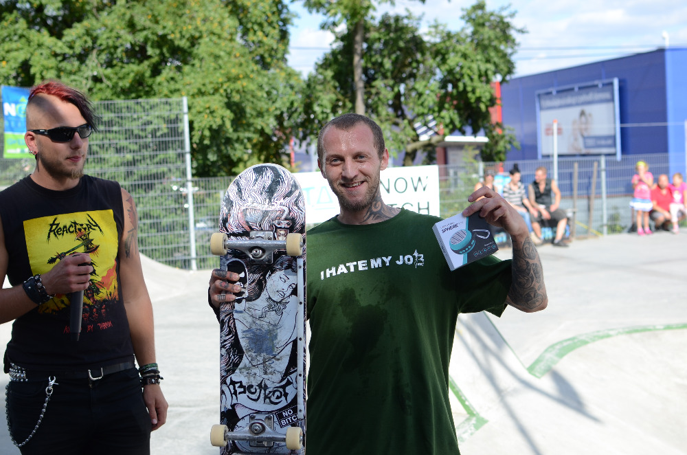 Winner Lamax slalom race Winner Lamax slalom race