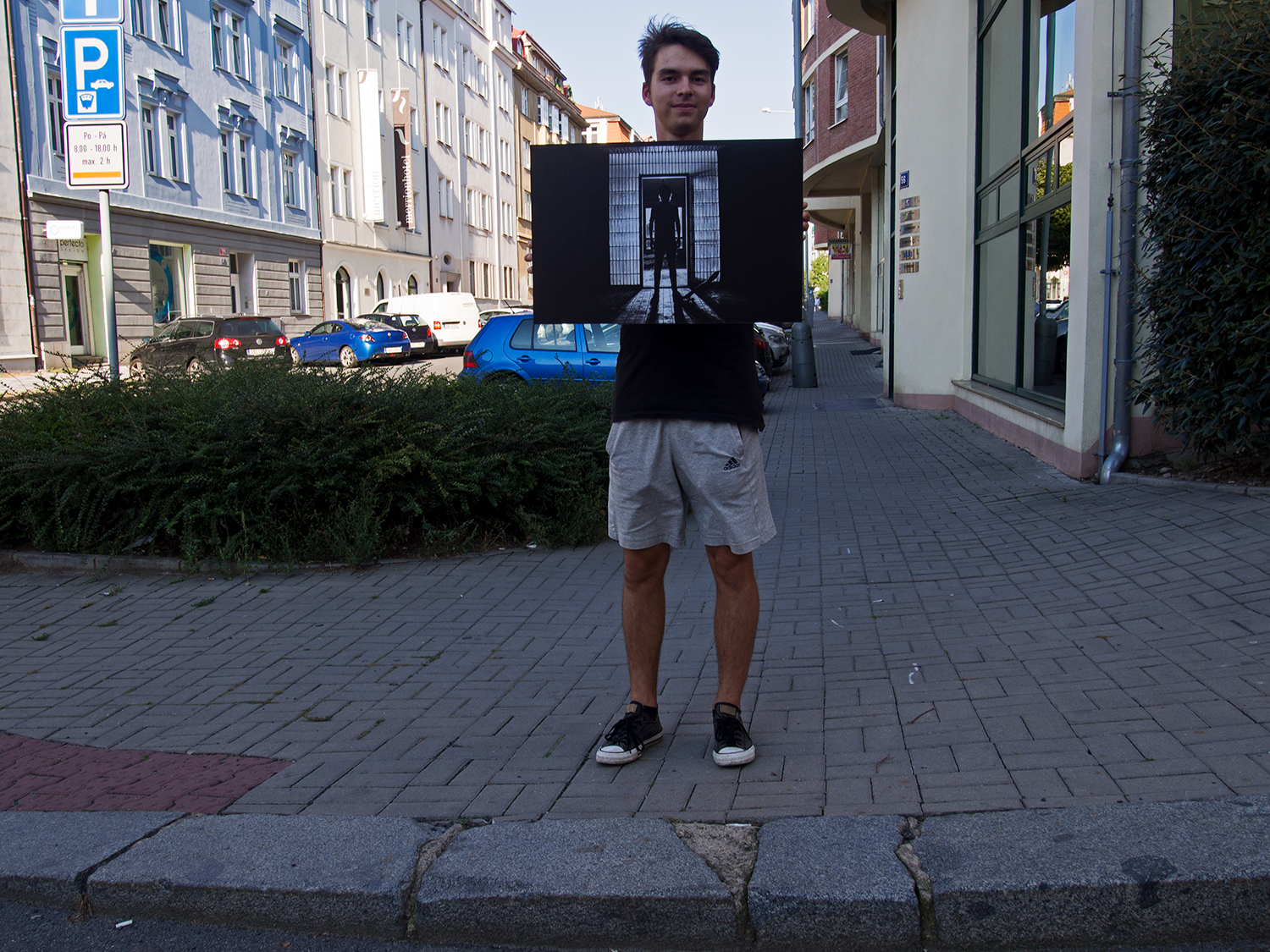 Robert Pavlů se svou vítěznou fotografií Robert Pavlů se svou vítěznou fotografií