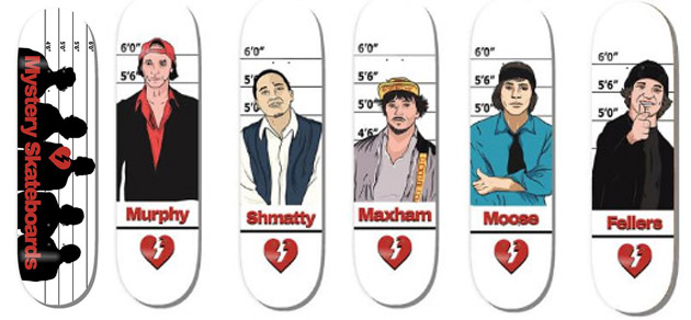 Mystery Skatebords Usual Suspects