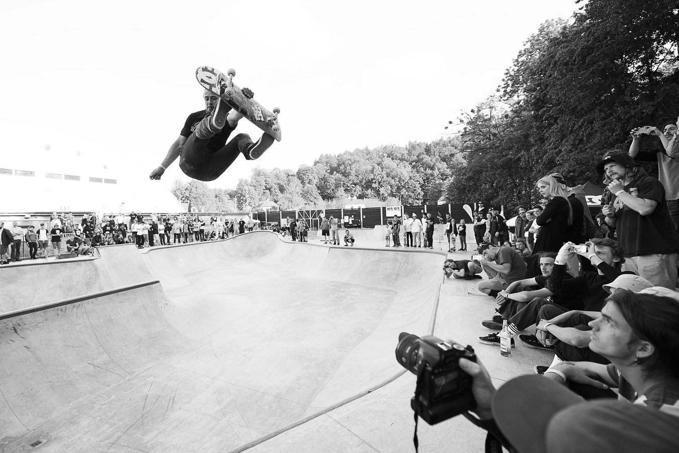 Martin Jurášek frontside air. / foto: Ondra Blaha