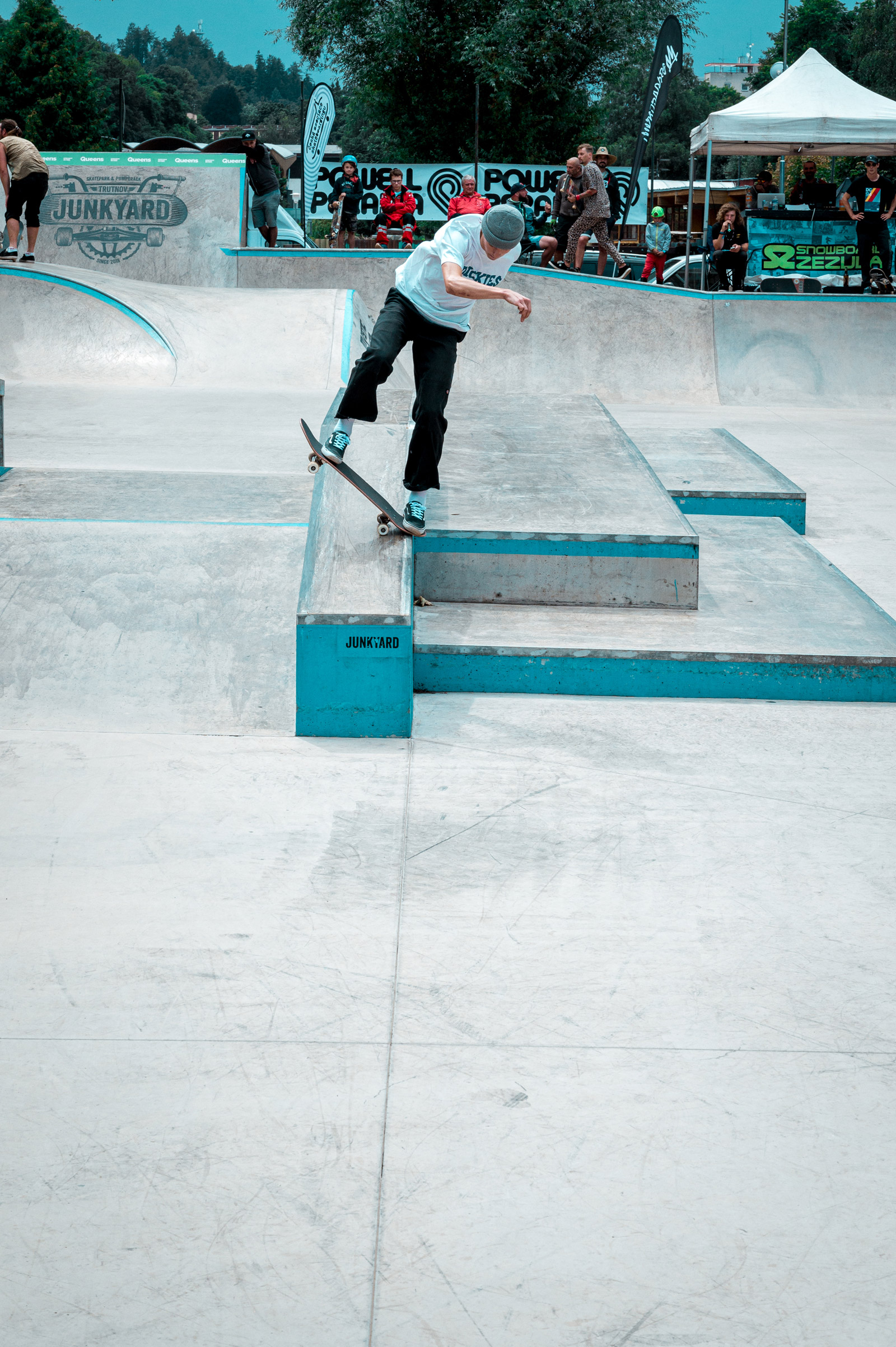 Štěpán Bareš bluntslide. / foto: Jan Kopřiva
