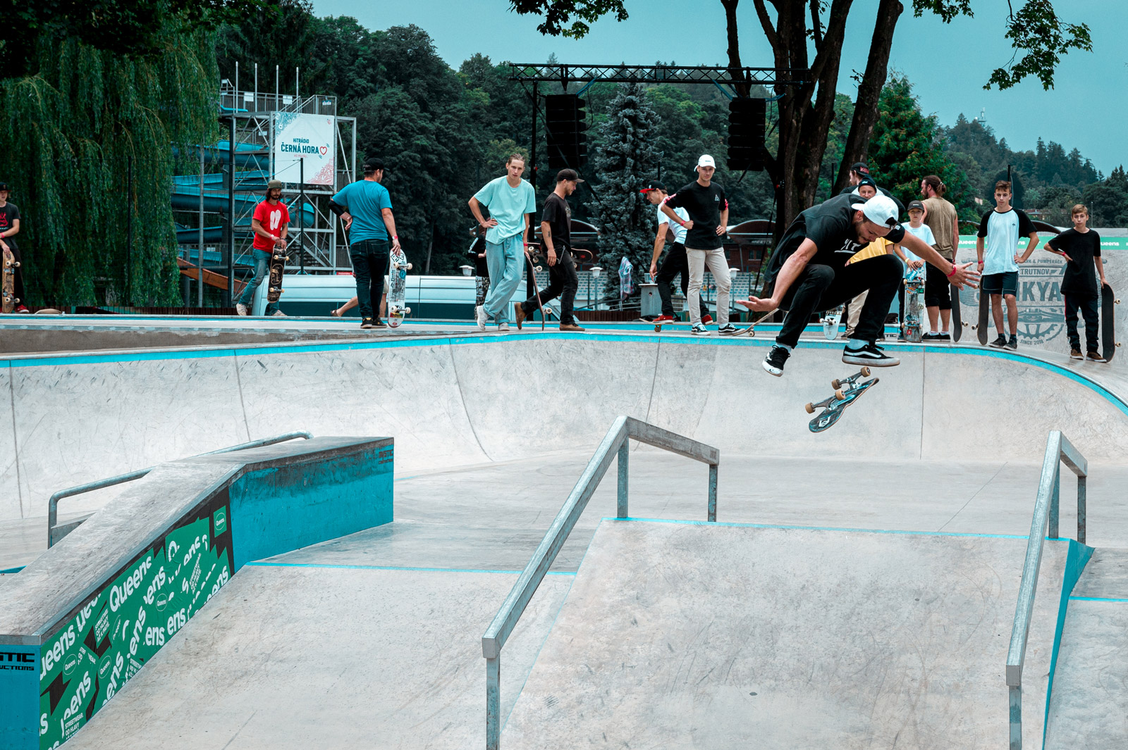 Michael Hajn kickflip. / foto: Jan Kopřiva